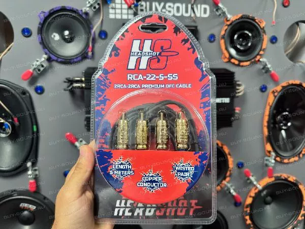Kicx Headshot RCA-22-5-SS